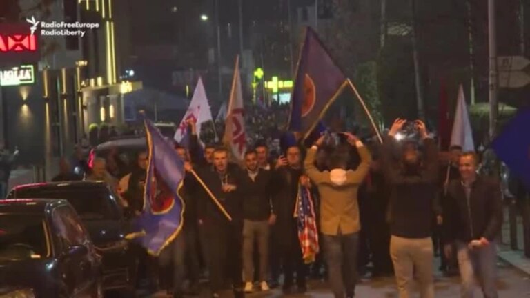 Rama, Supporters Celebrate Mayoral Victory In Kosovo’s Capital